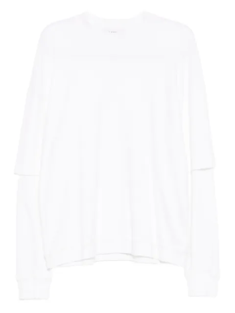 DARKPARK Troy double sleeve T-shirt White MJE10JER01