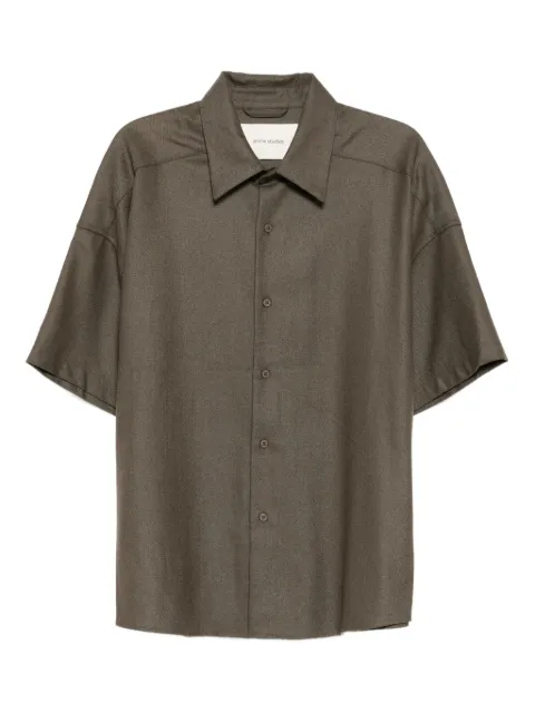 ENTIRE STUDIOS short-sleeves shirt Green ESUW252046