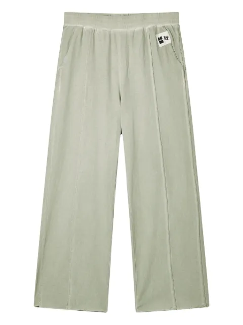 izzue frayed-detail pocket trousers Green IZXPTM00208X