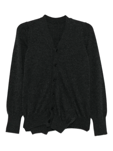 Yohji Yamamoto V-neck cardigan Grey FMK50104