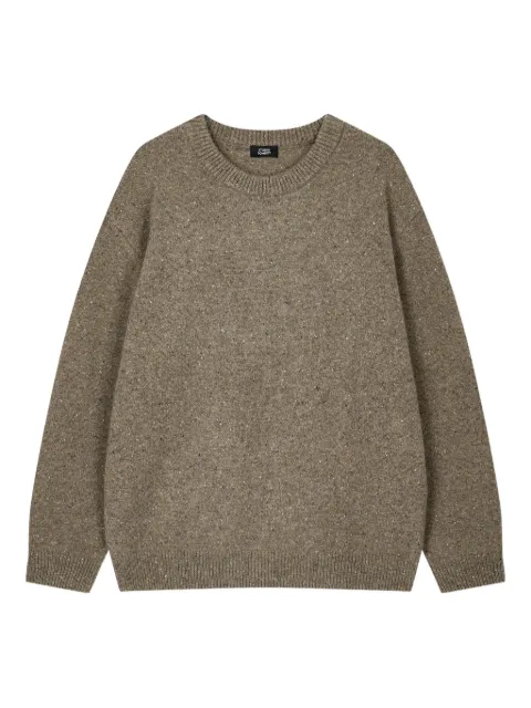 TOMBOY speckle-knit sweater Green 9155452111