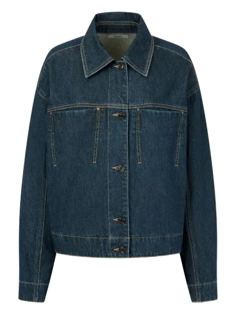 TOMBOY stitching denim jacket Blue 9105313112
