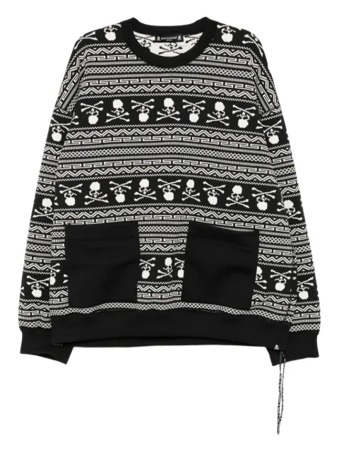 Mastermind Japan logo-embellished jumper Black MJ25E15KN016601