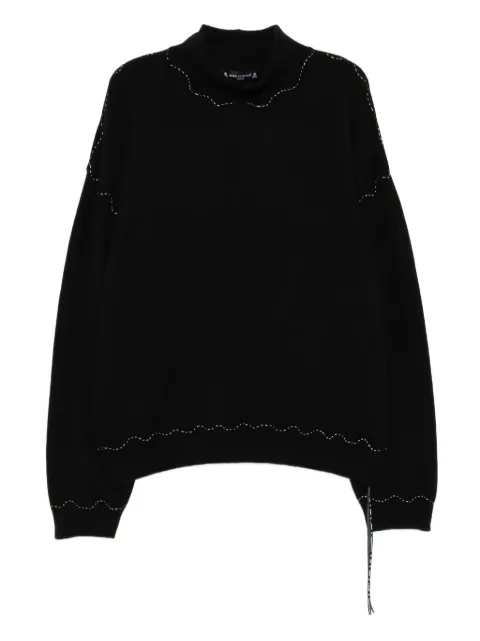 Mastermind Japan logo-embellished jumper Black MJ25E15KN008102