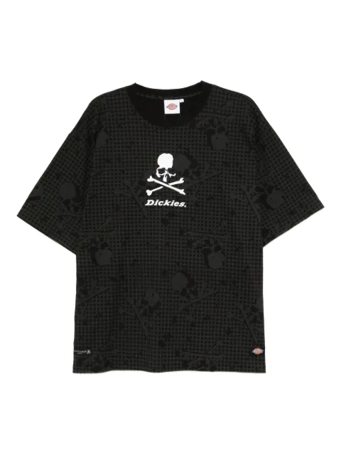 Mastermind Japan x Dickies logo-print T-shirt Black MJ25C14TS215BLK