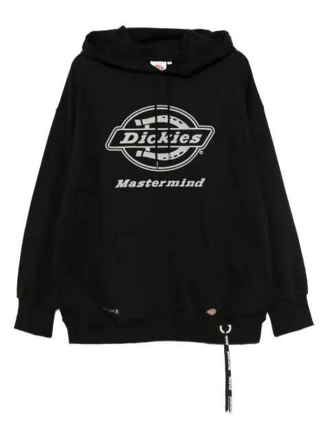Mastermind Japan x Dickies logo-print hoodie Black MJ25C14SW206