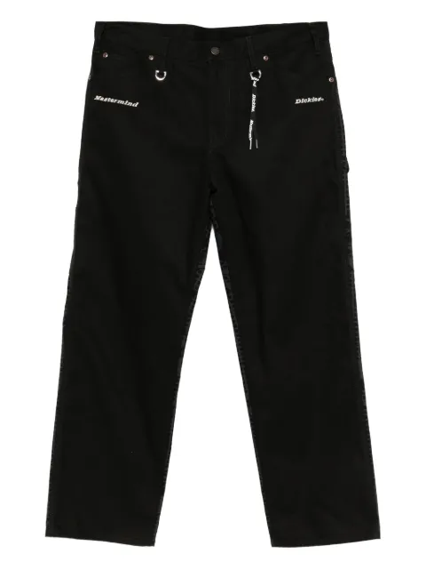 Mastermind Japan x Dickies graphic-print trousers Black MJ25C14PA100BLK