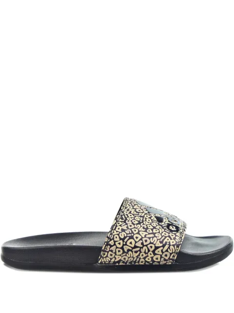 adidas Adilette logo-print comfort slides Black GZ2914