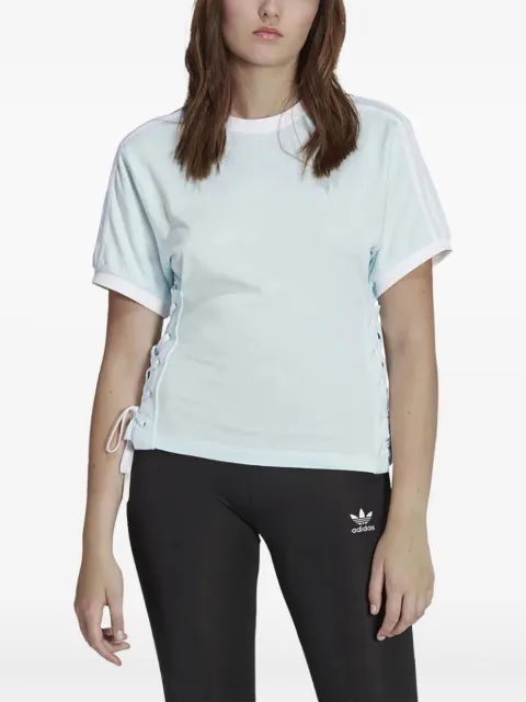 adidas laced side T-shirt Blue HK5063