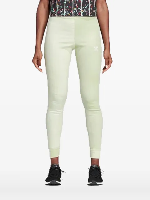 adidas embroidered-logo leggings Green DH4241