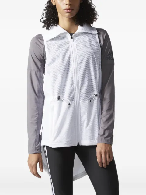adidas Climsatorm mesh-panel vest White BQ1901