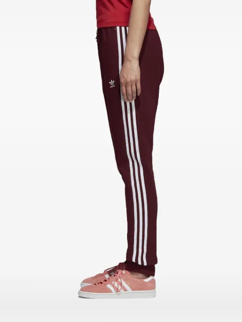 adidas trefoil-cuffed track pants Red DH3147