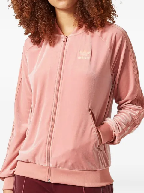 adidas Stadium Velvet Vibes "Raw Pink" track jacket Pink CW0273