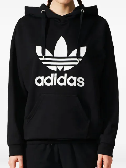 adidas Stadium Trefoil "Black/White" hoodie Black BP9482