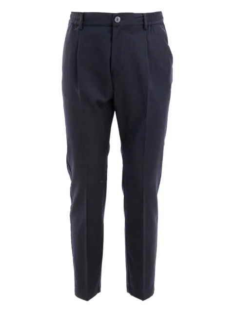 Cruna pleated-front trousers Blue SM03MITTE1620