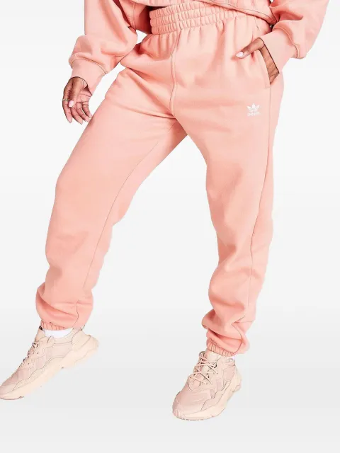 adidas elasticated-waistband track pants Pink H06631