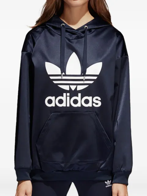 adidas Stadium Trefoil "Legend Ink/White" hoodie Blue BP9406