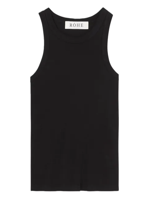 Róhe ribbed racer-back top 41620219