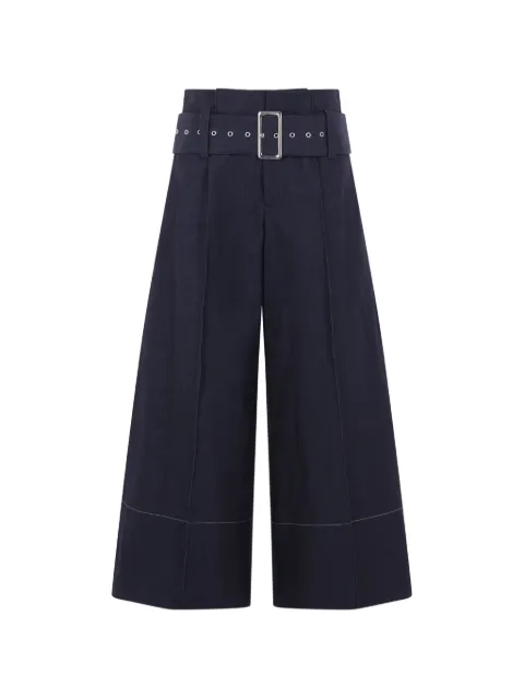 10 CORSO COMO belted trousers Blue 100315TF0002TEC81008000