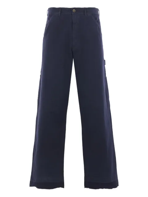 Maison Margiela herringbone-pattern jeans Blue S50LA0242M30024