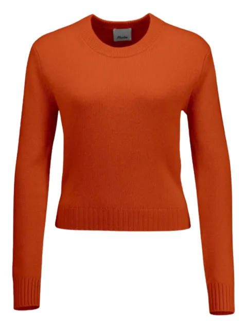 Allude crew-neck sweater Orange 1120453