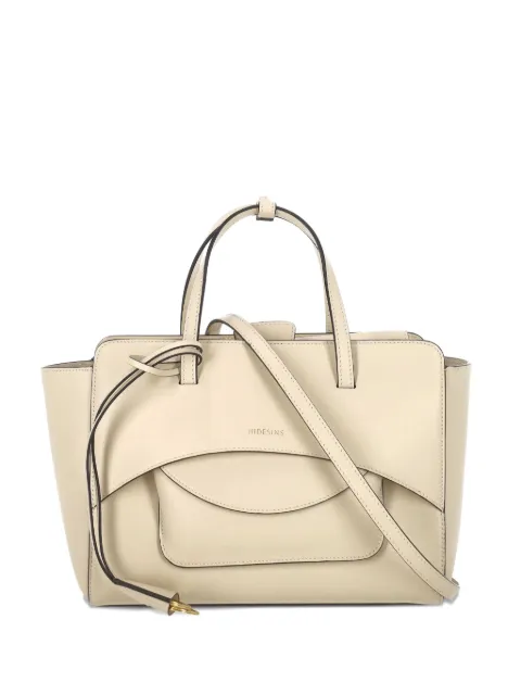 HIDESINS magnetic-fastening tote bag Neutrals FL12TR1183BUTTER