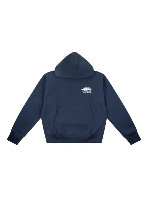 Stüssy Basic hoodie Blue STUS10