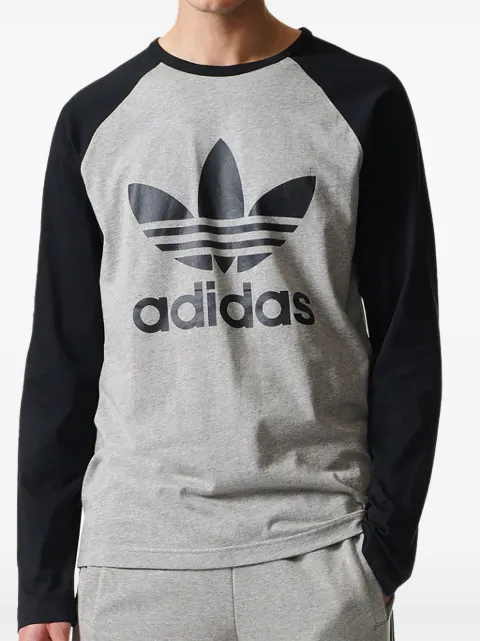 adidas Stadium Trefoil "Medium Grey Heather / Black" T-shirt Grey BR2021