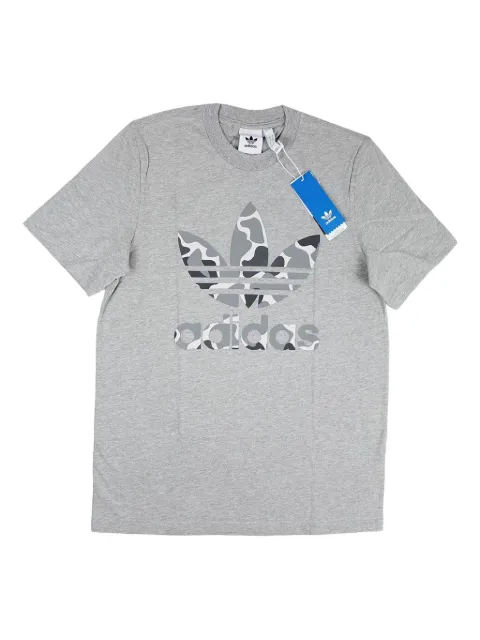 adidas camouflage trefoil tee Grey DH4766
