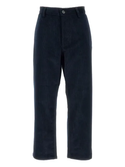 Sibel Saral button corduroy trousers Blue FW25P13