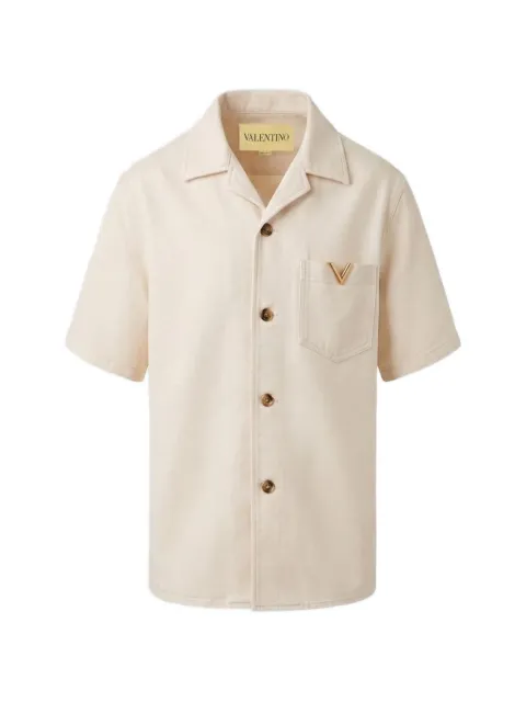 Valentino Garavani cotton shirt Neutrals VDBA10B9W