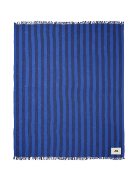 Tom Dixon Band striped throw (200cm x 160cm) Blue BATH160BLU
