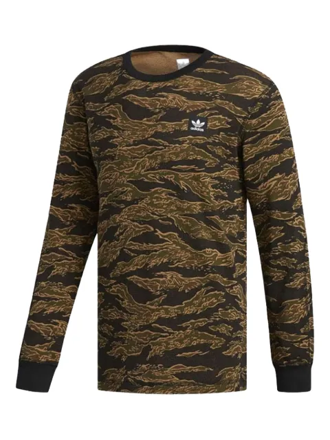 adidas Stadium Originals Thermal "Camo Print" T-shirt Brown DH6655