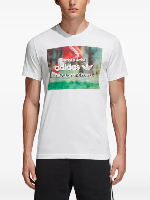adidas Stadium Originals "White / Multicolour" T-shirt White CE2249