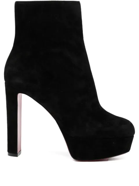 Christian Louboutin Loo suede ankle boots Black 3240618BK01