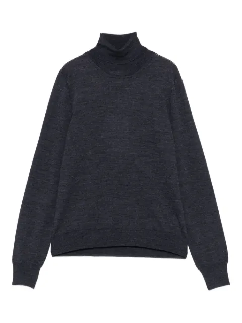 Maison Margiela turtleneck wool sweater Blue S51HL0029M13147