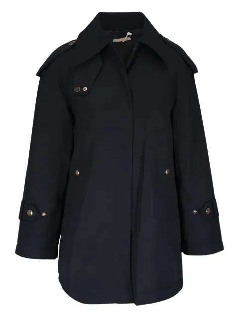 Dorothee Schumacher single-breasted coat Black 248301