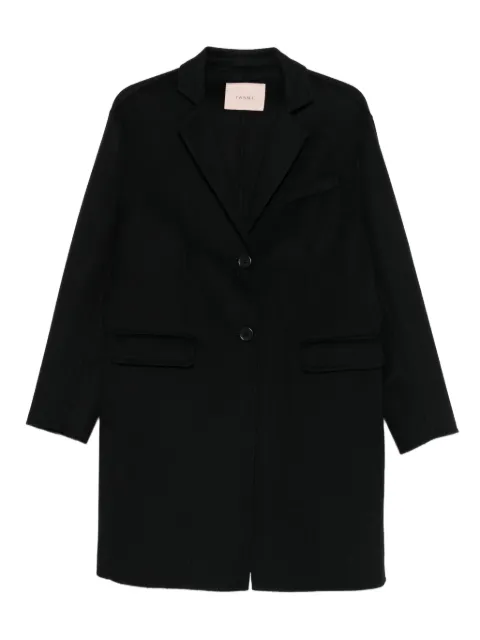 TWINSET single-breasted coat Black 252TP2074