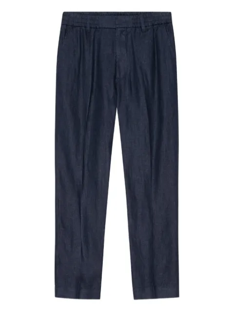 NN07 pleated elastic-waist pants Blue 2541454119