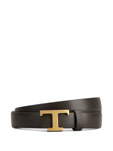 Tod's T-buckle reversible belt Brown XCWTSB30100UJ4