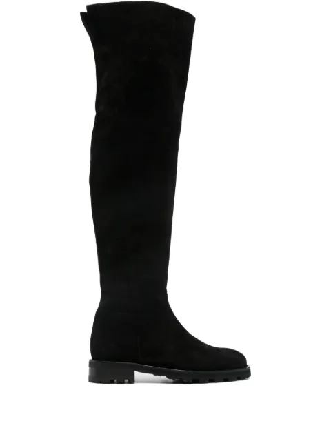 Roberto Festa leather over-the-knee boots Black LUZ