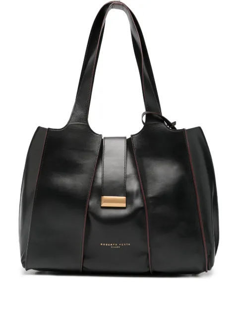 Roberto Festa medium Eloise leather shoulder bag Black ELOISE