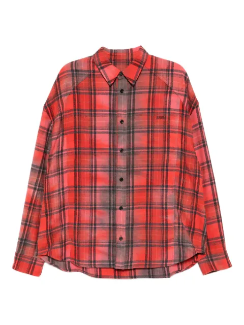 Juun.J plaided shirt Red JC5964P07