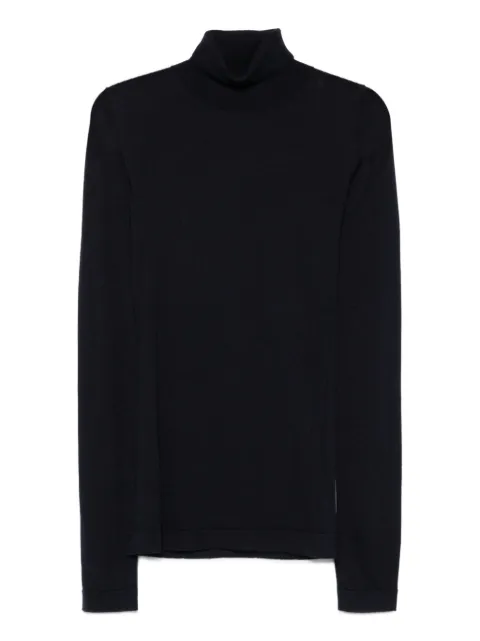 Barena turtleneck long-sleeve sweater Blue KND53701221