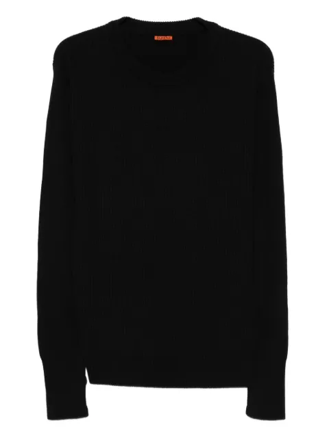 Barena ribbed crew-neck sweater Black KNU5284305