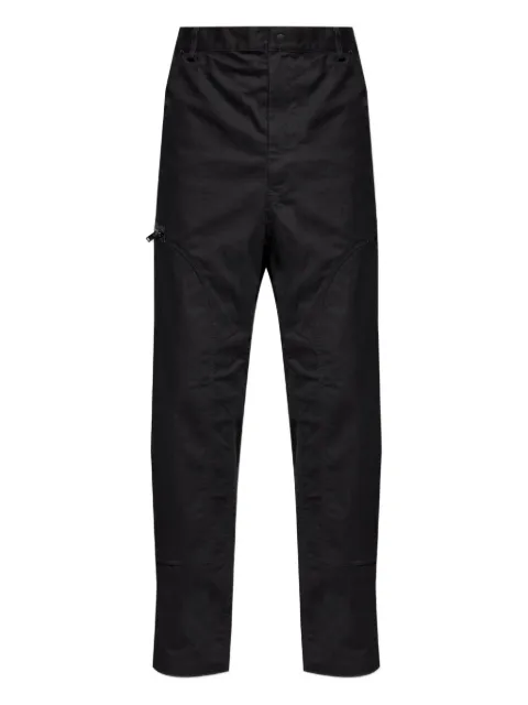 Y-3 buckle-fastening panelled trousers Black JW4622