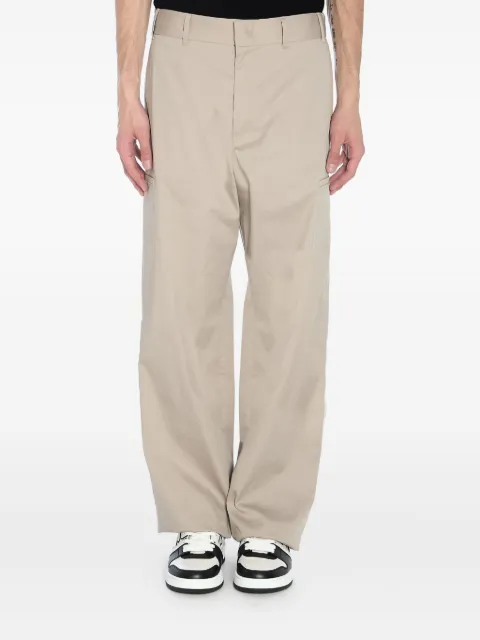 FENDI FF logo trousers Neutrals FB1033AU62