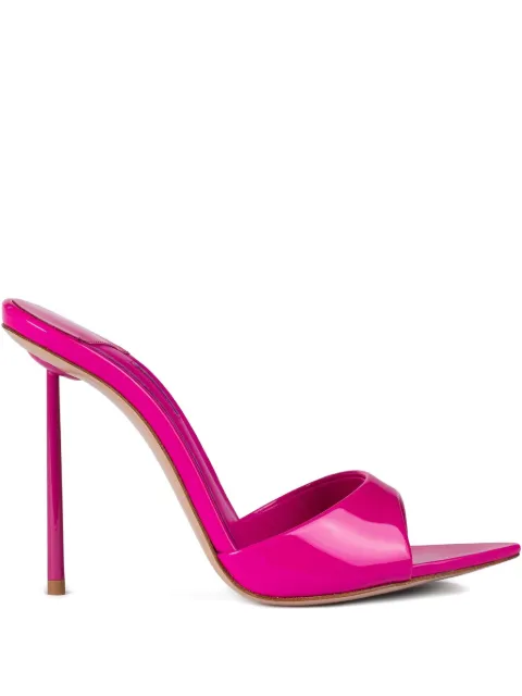 Le Silla 120mm Bella patent leather stiletto sandals Pink 6622C100BXPPKAB