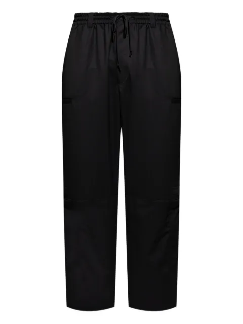 Y-3 drawstring pocket trousers Black JX7296