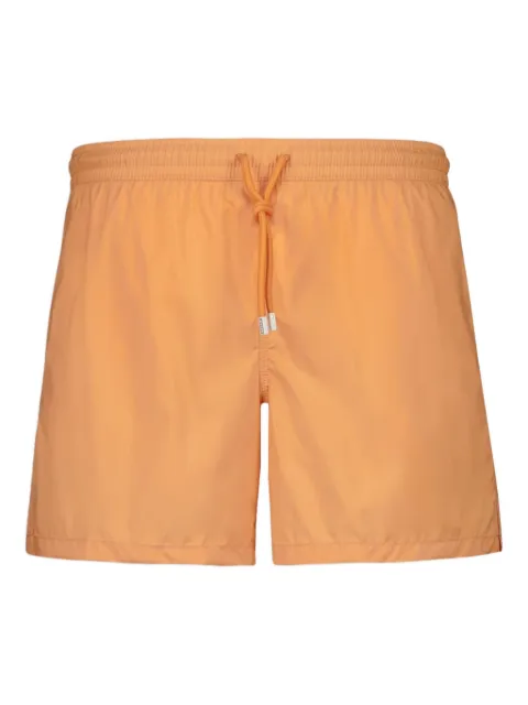Fedeli Madeira carabiner-detail swim shorts Orange TU000320